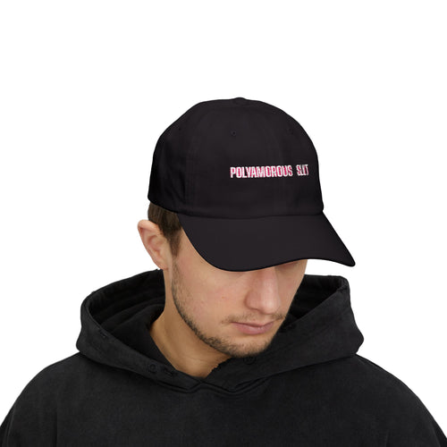 Polyamorous Dad Cap, Adjustable Hat for Unique Style, Gift for LGBTQ+ Pride, Casual Outdoor Wear, Summer Fashion Accessory
